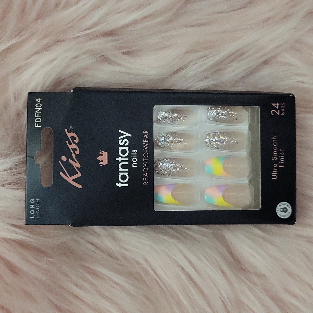 Brand New Kiss FANTASY False Nails-L